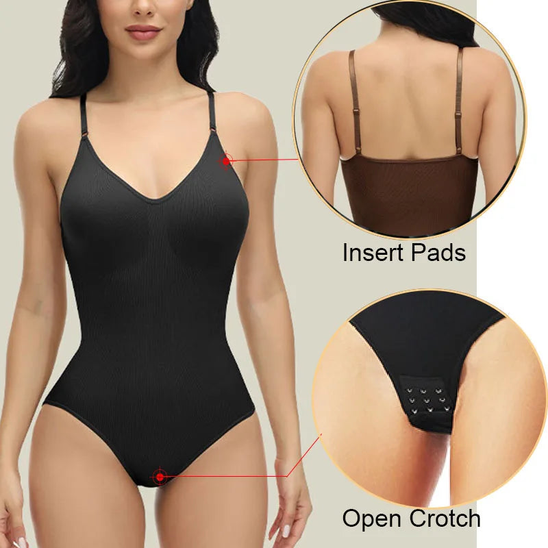 Bodysuit Sculptant Snatched - Redéfinissez Votre Silhouette